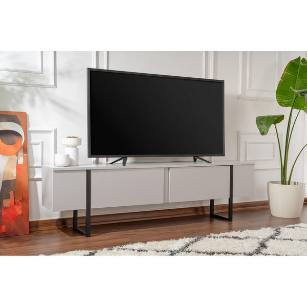 TV szekrény Serenity - Grey, Black-Vashome.sk