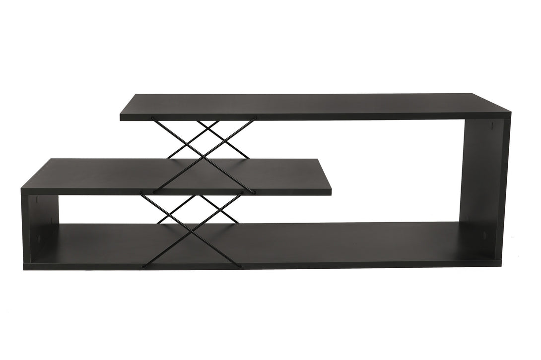 TV szekrény Zigzag - Anthracite-Vashome.sk