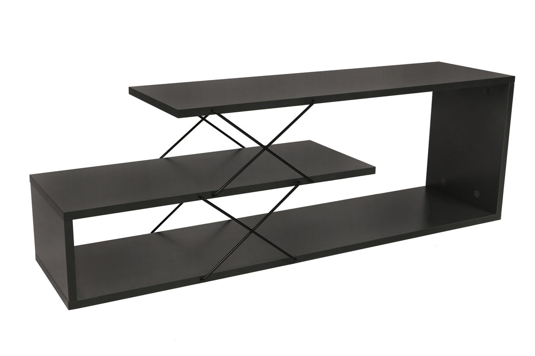 TV szekrény Zigzag - Anthracite-Vashome.sk