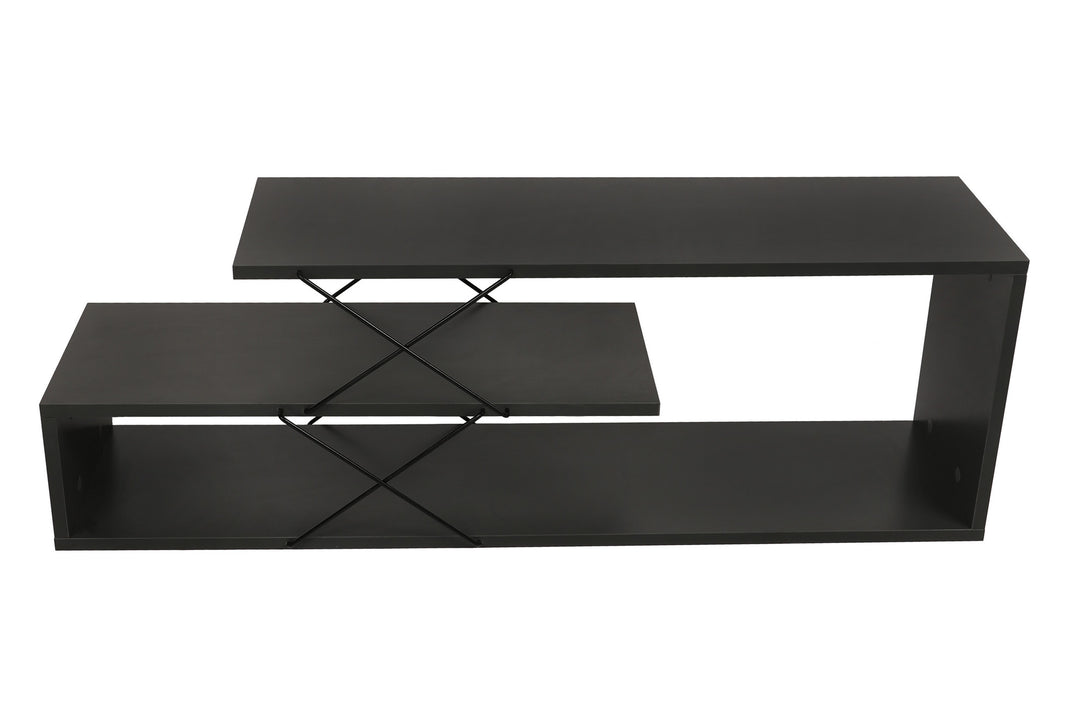 TV szekrény Zigzag - Anthracite-Vashome.sk