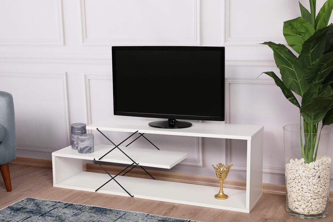 TV szekrény Zigzag - White-Vashome.sk