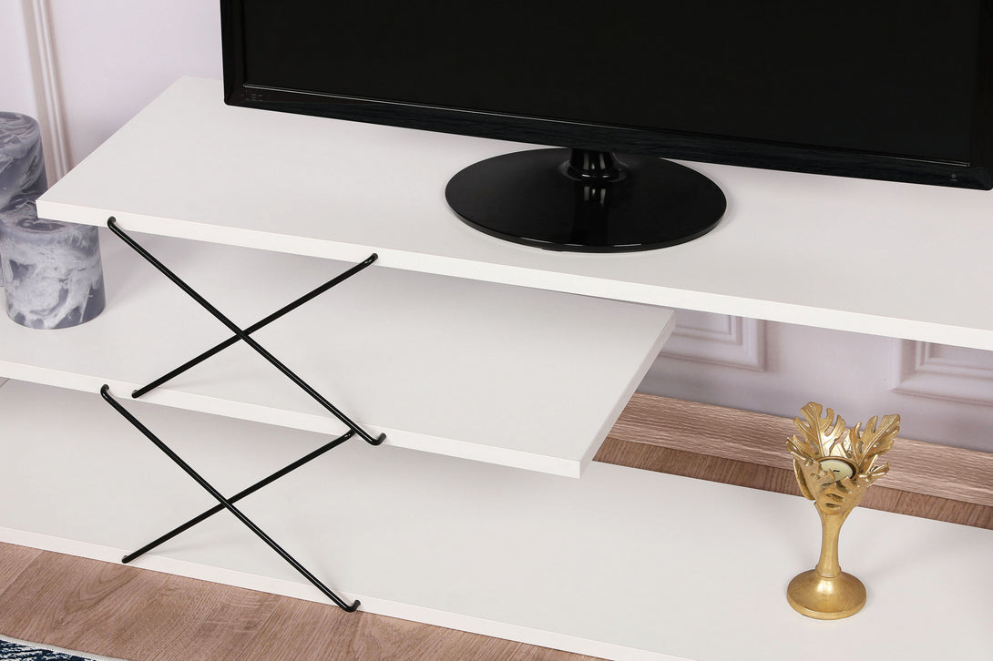 TV szekrény Zigzag - White-Vashome.sk