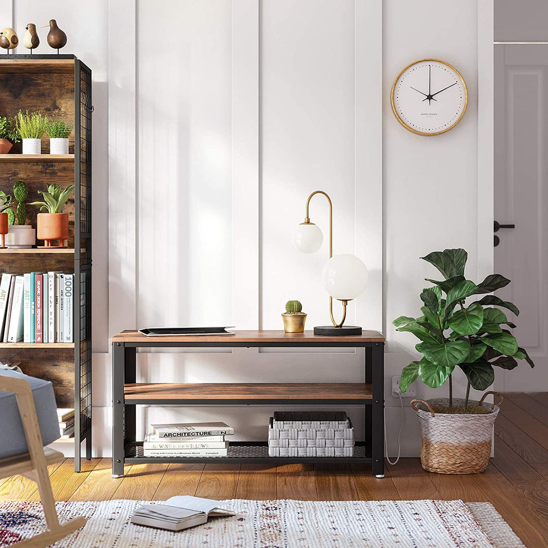 TV stolík pre až 43 palcové televízory, 100 x 40 x 52 cm-Vashome.sk