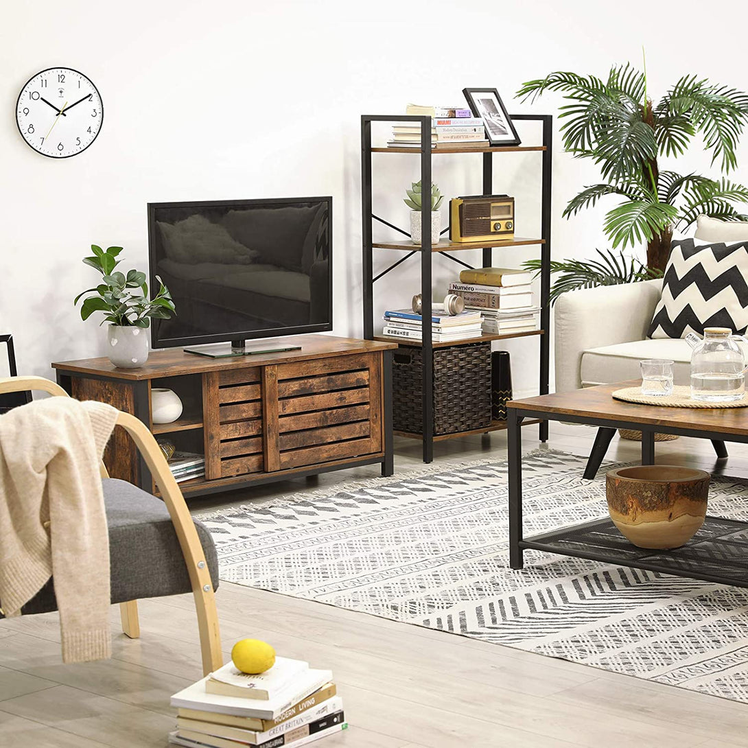 TV stolík pre 48-palcové televízory, 110 x 40 x 45 cm-Vashome.sk