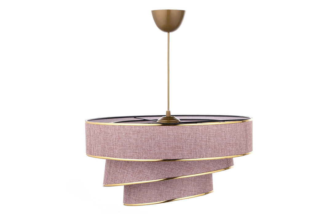 Závesná lampa, Couper - Powder, Gold-Vashome.sk