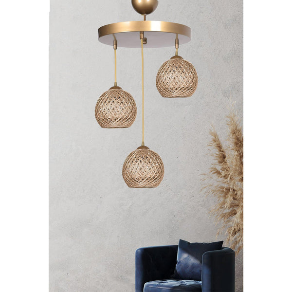 Závesná lampa, Crayon - Beige-Vashome.sk