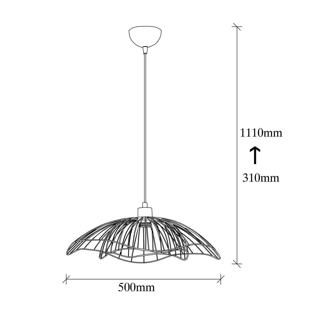 Závesná lampa, Farac - 6381-Vashome.sk