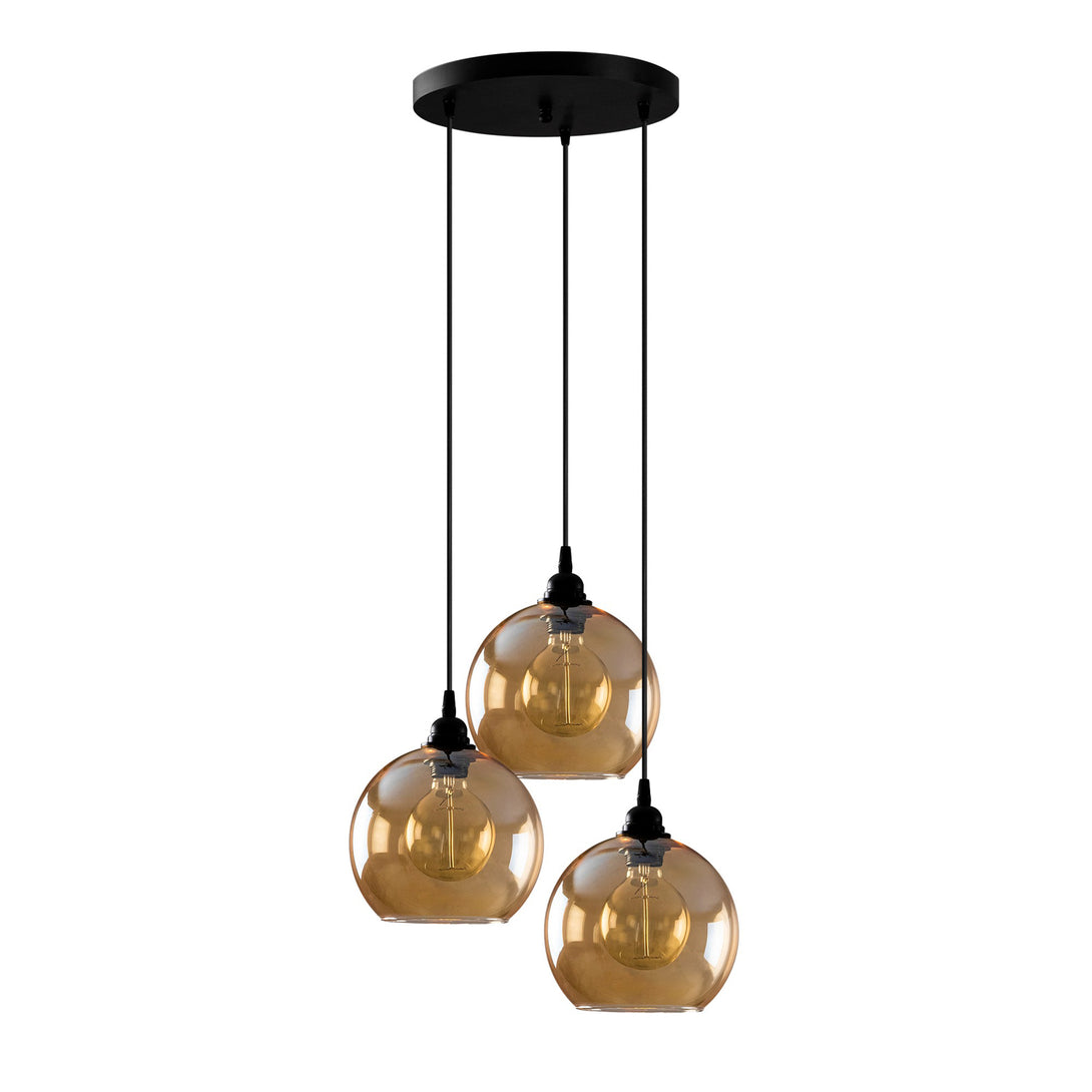 Závesná lampa, Gold - 021-Vashome.sk