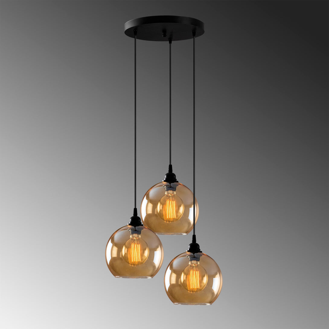 Závesná lampa, Gold - 021-Vashome.sk