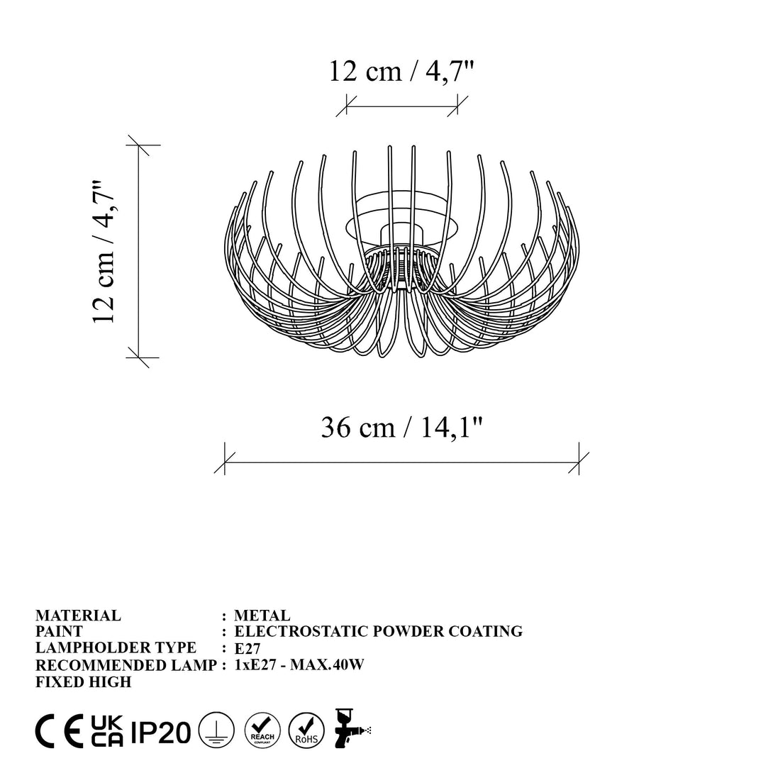 Závesná lampa, Karsortel - N-641-1-Vashome.sk