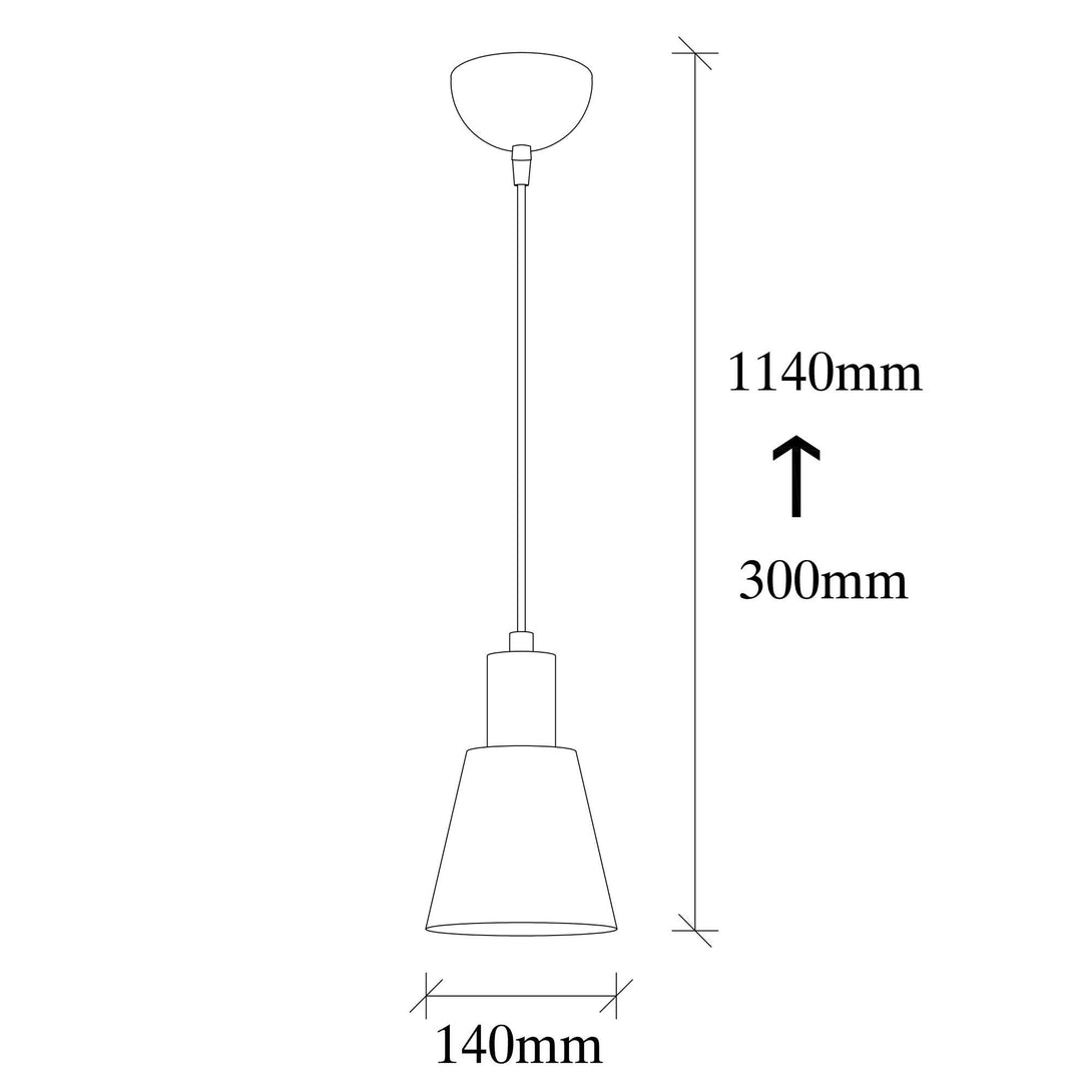 Závesná lampa, Kem - 6362-Vashome.sk