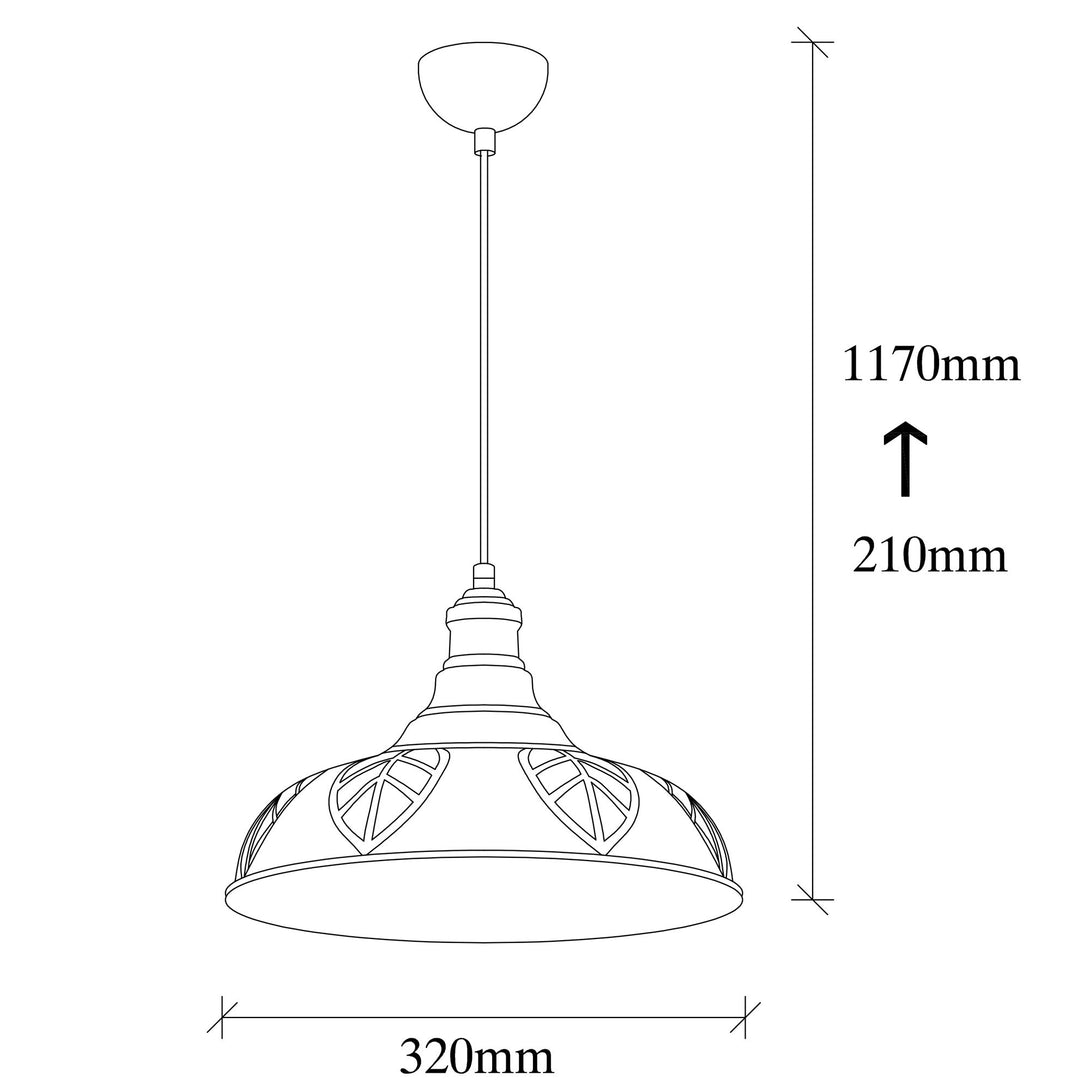Závesná lampa, Sağlam - 3714-Vashome.sk