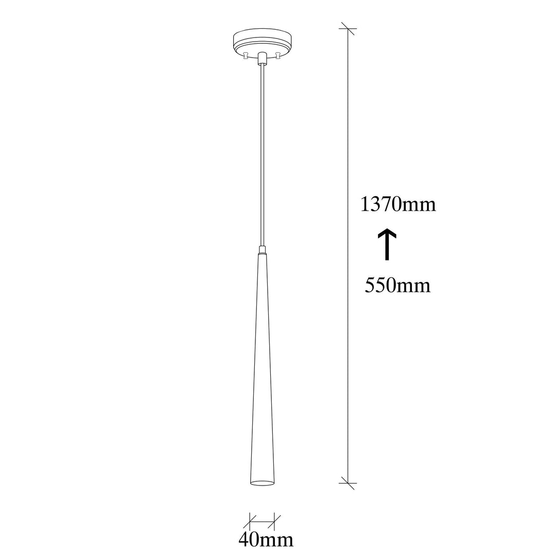 Závesná lampa, Uğur - 6071-Vashome.sk