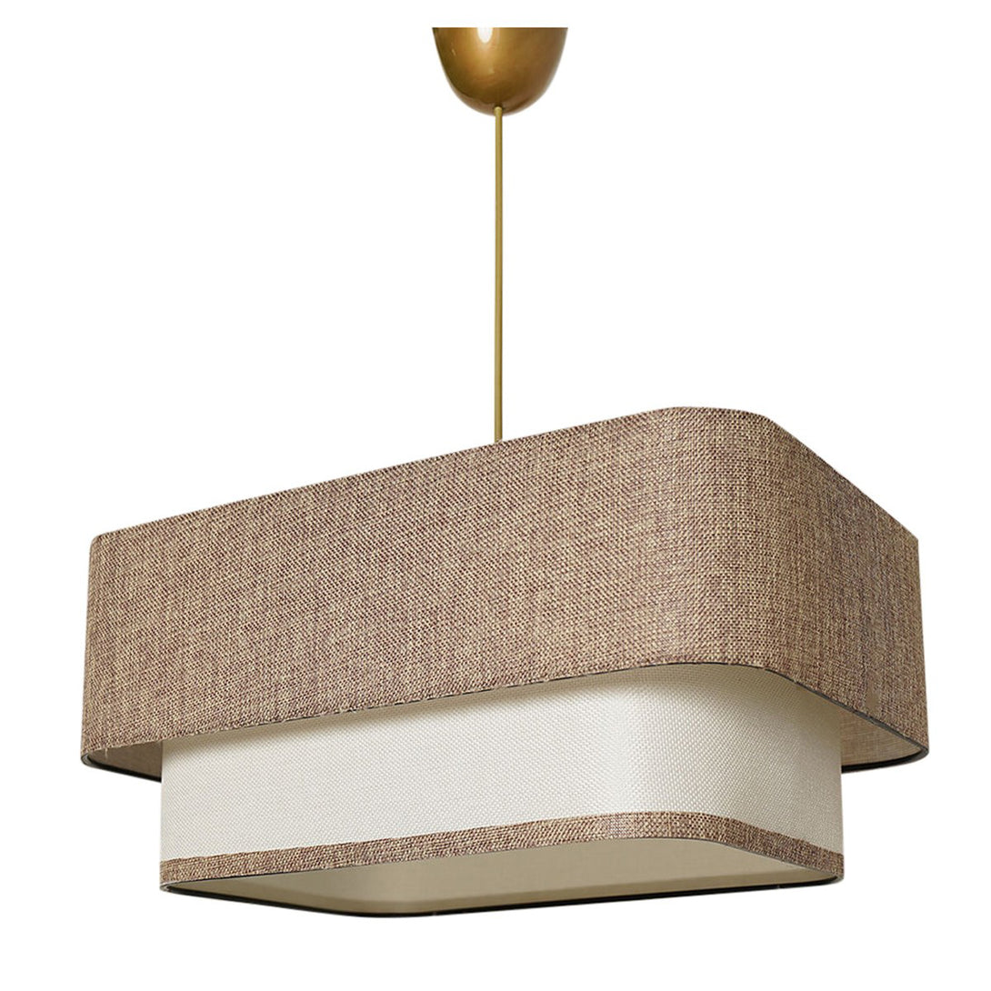 Závesná lampa, Varianza - Cream, Beige-Vashome.sk