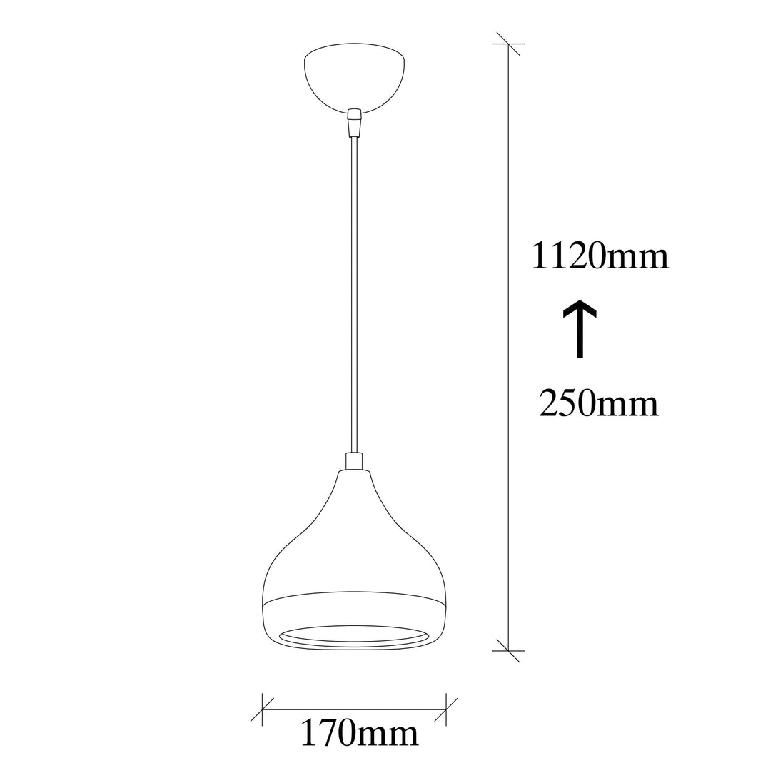 Závesná lampa, Yıldo - 6866-Vashome.sk