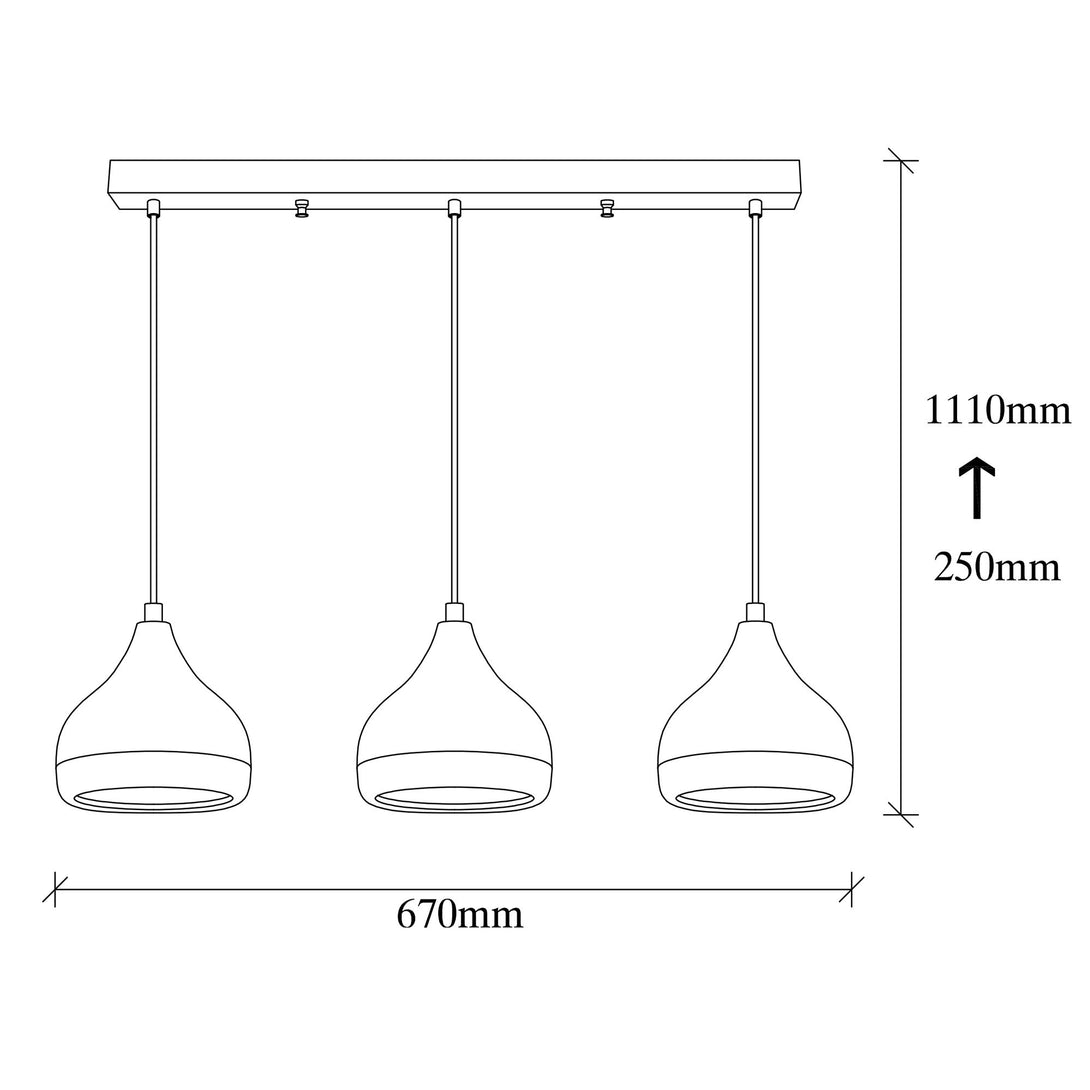 Závesná lampa, Yıldo - 6877-Vashome.sk