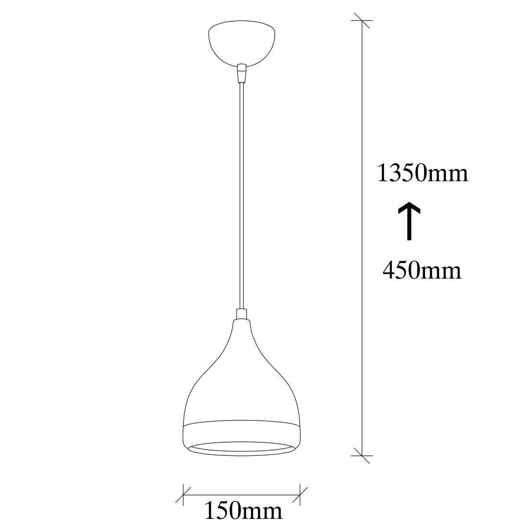 Závesná lampa, Yıldo - 7000-Vashome.sk