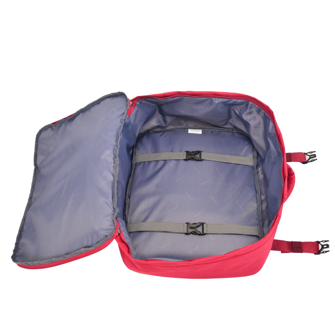 BONTOUR AIR Cestovný batoh, WizzAir rozmer 40x30x20cm, Červená-Vashome.sk