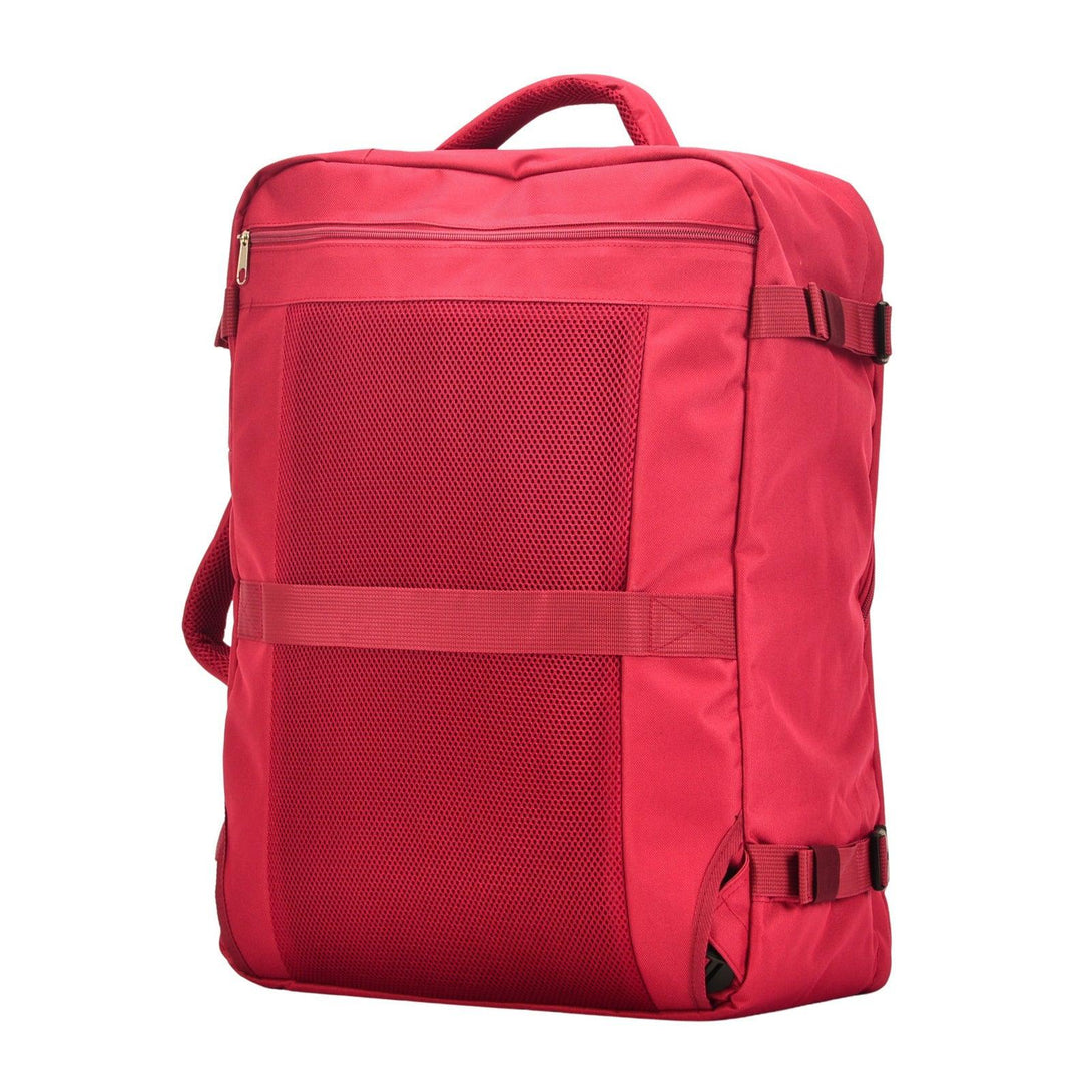 BONTOUR AIR Cestovný batoh, Veľkosť kabíny Príručná batožina 55x40x20cm, Červená-Vashome.sk