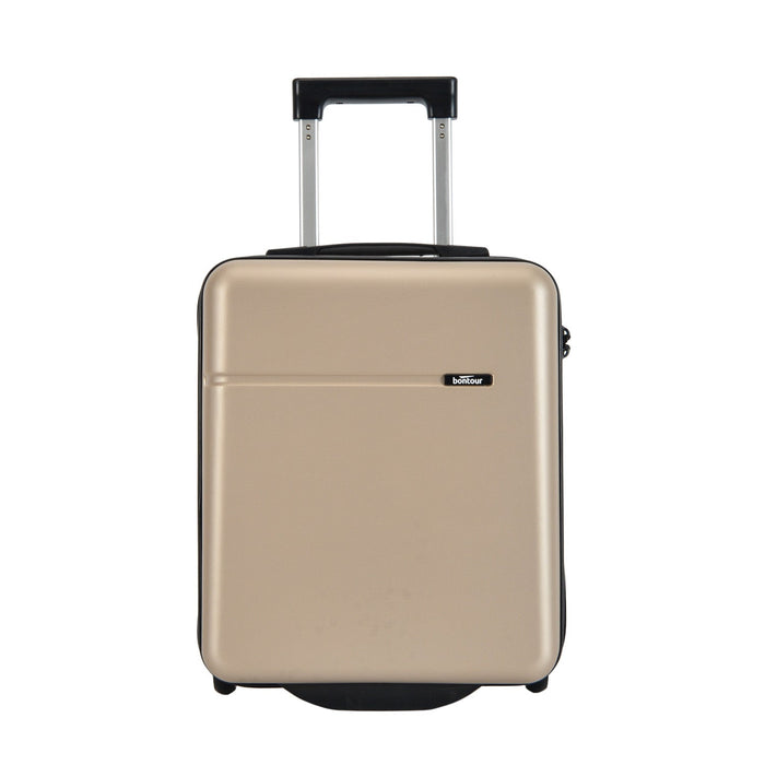 BONTOUR CabinOne EASYJET Kabínový kufor vo farbe šampanského (45x36x20 cm)-Vashome.sk