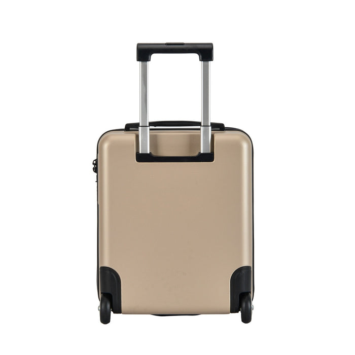 BONTOUR CabinOne EASYJET Kabínový kufor vo farbe šampanského (45x36x20 cm)-Vashome.sk