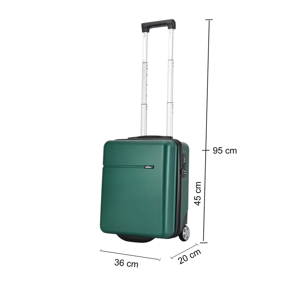BONTOUR CabinOne EASYJET Kabínový kufor v zelenej farbe (45x36x20 cm)-Vashome.sk