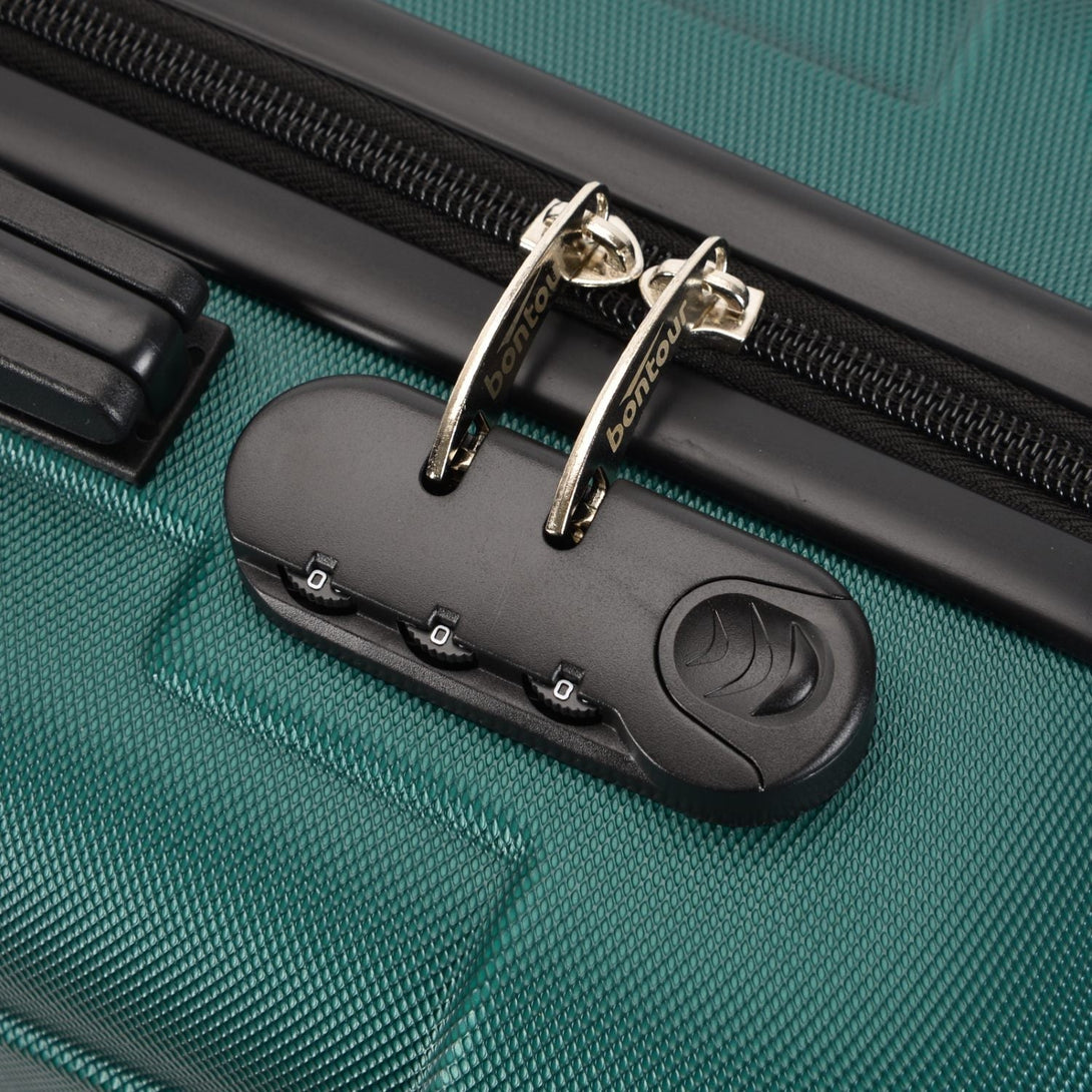 BONTOUR VERTICAL Kabínový kufor na 4 kolieskach 55x39x20cm zelená farba-Vashome.sk