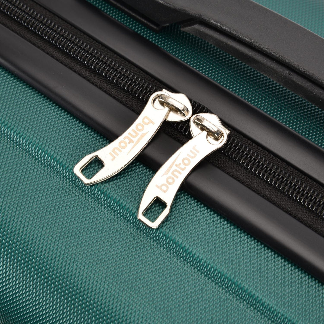 BONTOUR VERTICAL Kabínový kufor na 4 kolieskach 55x39x20cm zelená farba-Vashome.sk