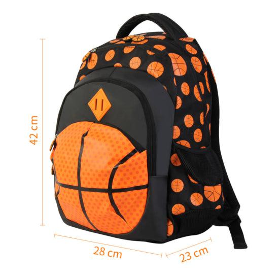 Detský batoh Bontour PLAY s basketbalovým vzorom-Vashome.sk