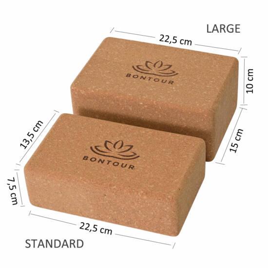 Sada blokov na jogu Bontour BALANCE (Stardard + Large)-Vashome.sk