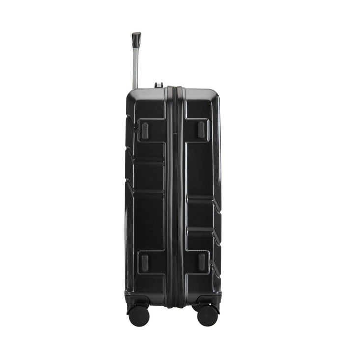 BONTOUR "SPINNER" Sada 3 kusov kufrov, 4-kolieskové rolovacie kufre s TSA zámkom, čierne-Vashome.sk