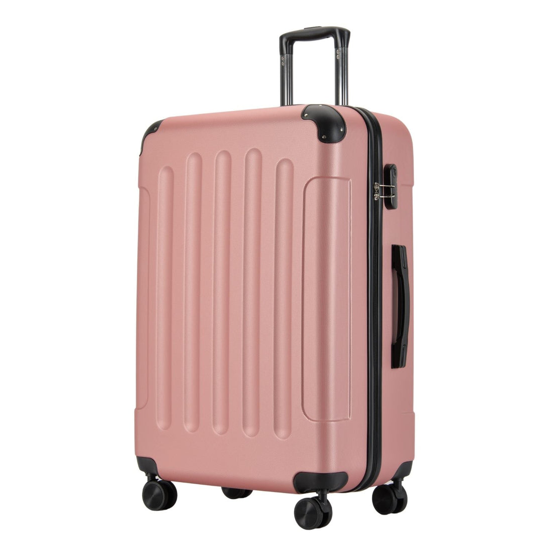 BONTOUR VERTICAL 4 kolieskový veľký kufor 76x50x29cm RoseGold-Vashome.sk
