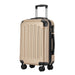 BONTOUR VERTICAL Kabínový kufor na 4 kolieskach 55x39x20cm farba šampanského-Vashome.sk