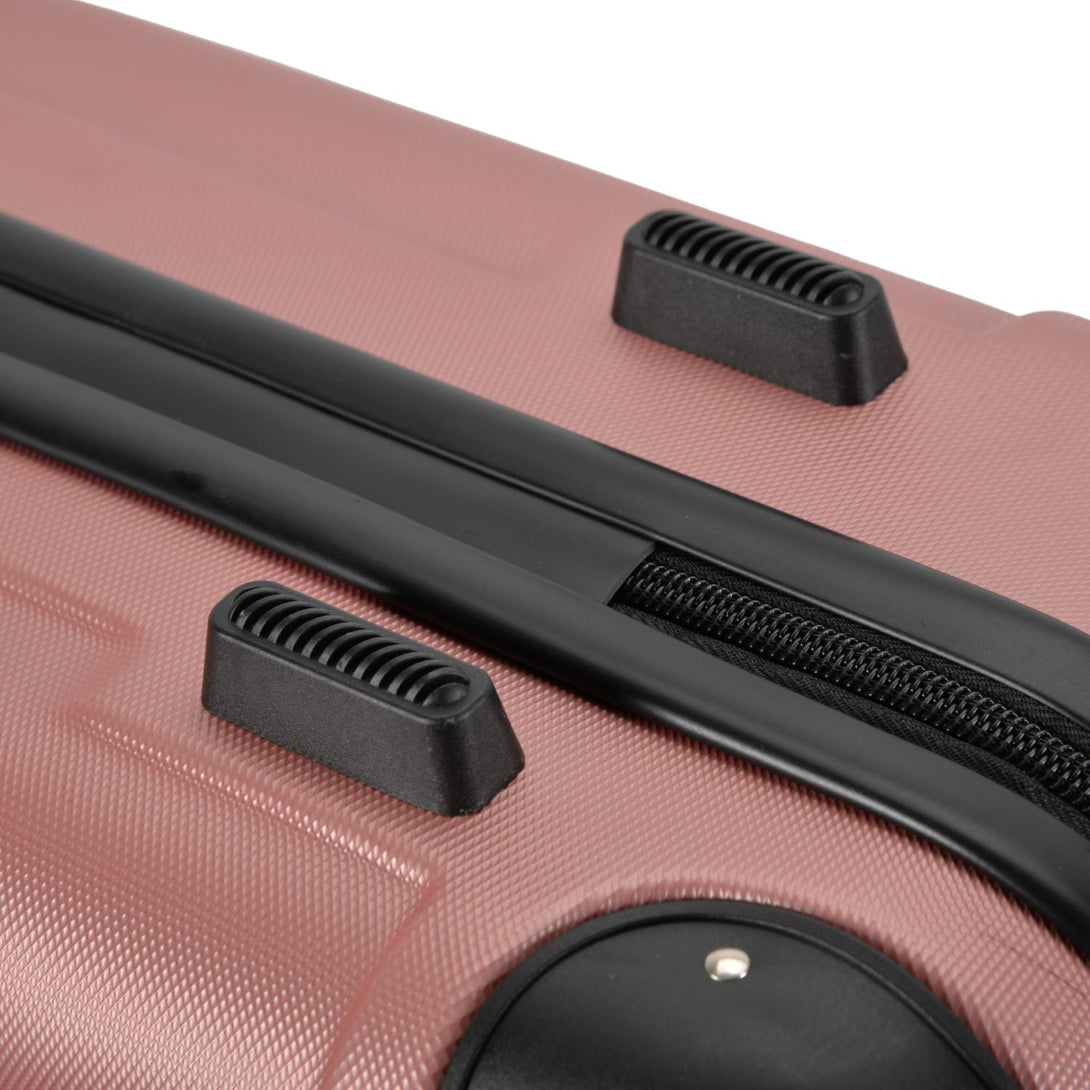 BONTOUR VERTICAL Kabínový kufor na 4 kolieskach 55x39x20cm Rose gold farba-Vashome.sk