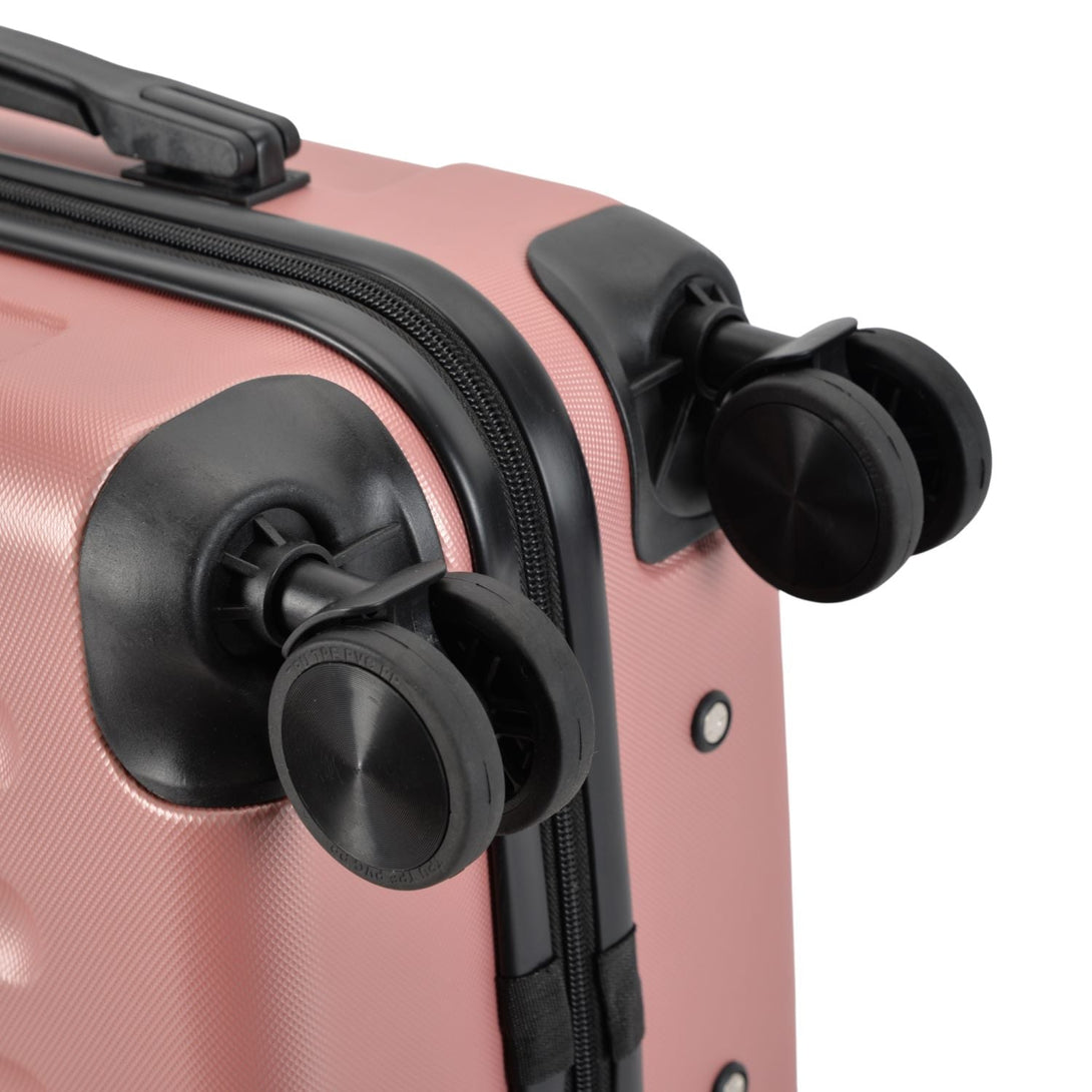 BONTOUR VERTICAL Kabínový kufor na 4 kolieskach 55x39x20cm Rose gold farba-Vashome.sk