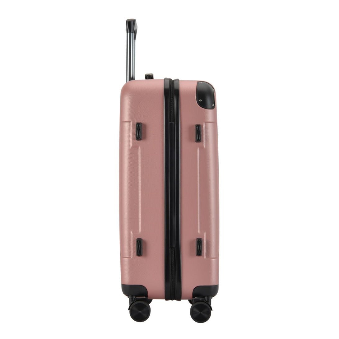 BONTOUR VERTICAL Kabínový kufor na 4 kolieskach 55x39x20cm Rose gold farba-Vashome.sk