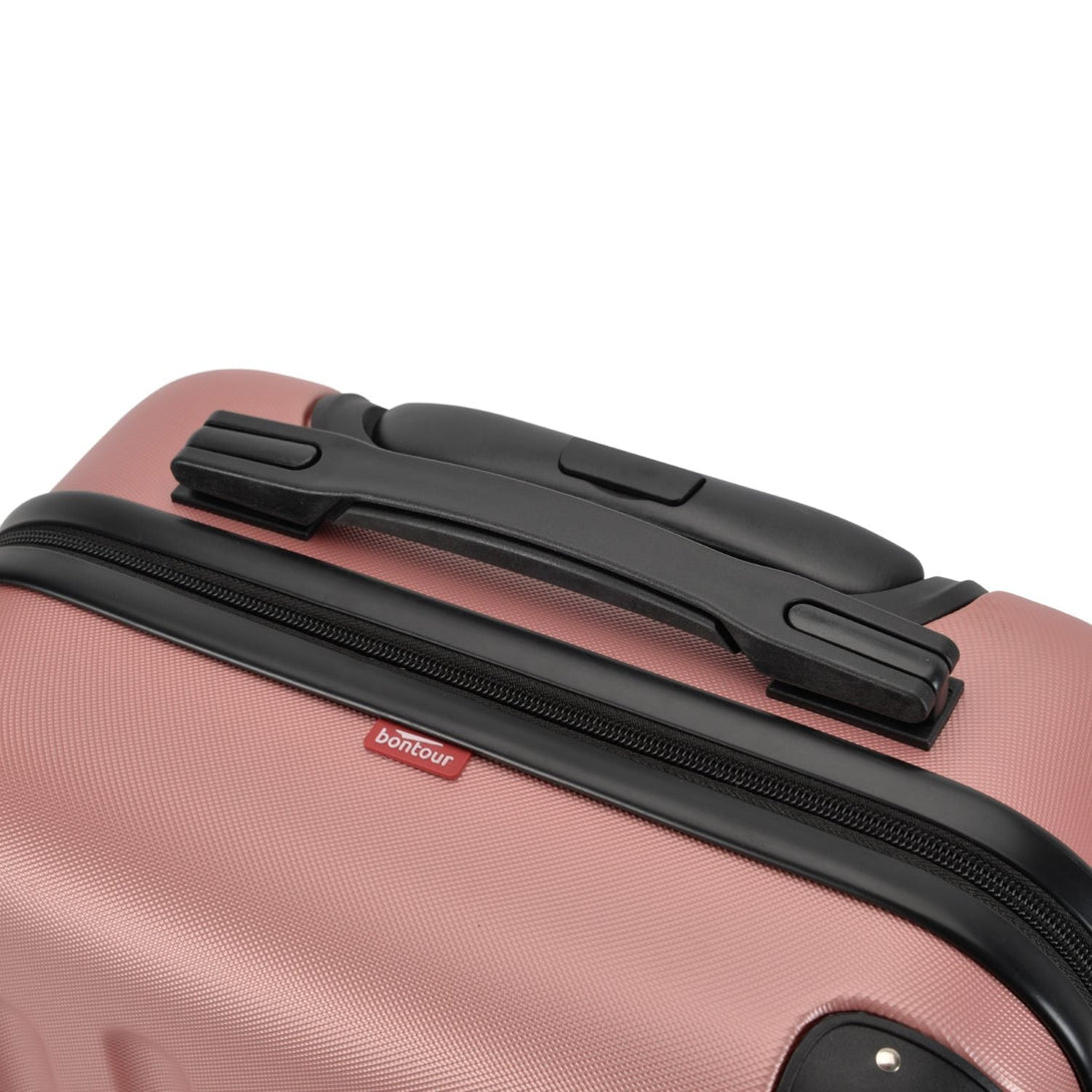 BONTOUR VERTICAL Kabínový kufor na 4 kolieskach 55x39x20cm Rose gold farba-Vashome.sk