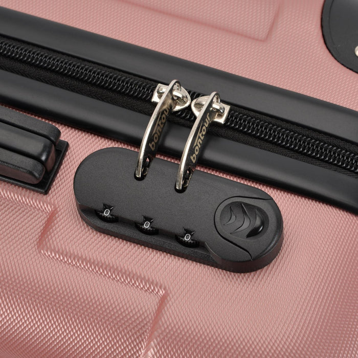 BONTOUR VERTICAL Stredný kufor so 4 kolieskami 68x45x25cm Rose Gold farba-Vashome.sk