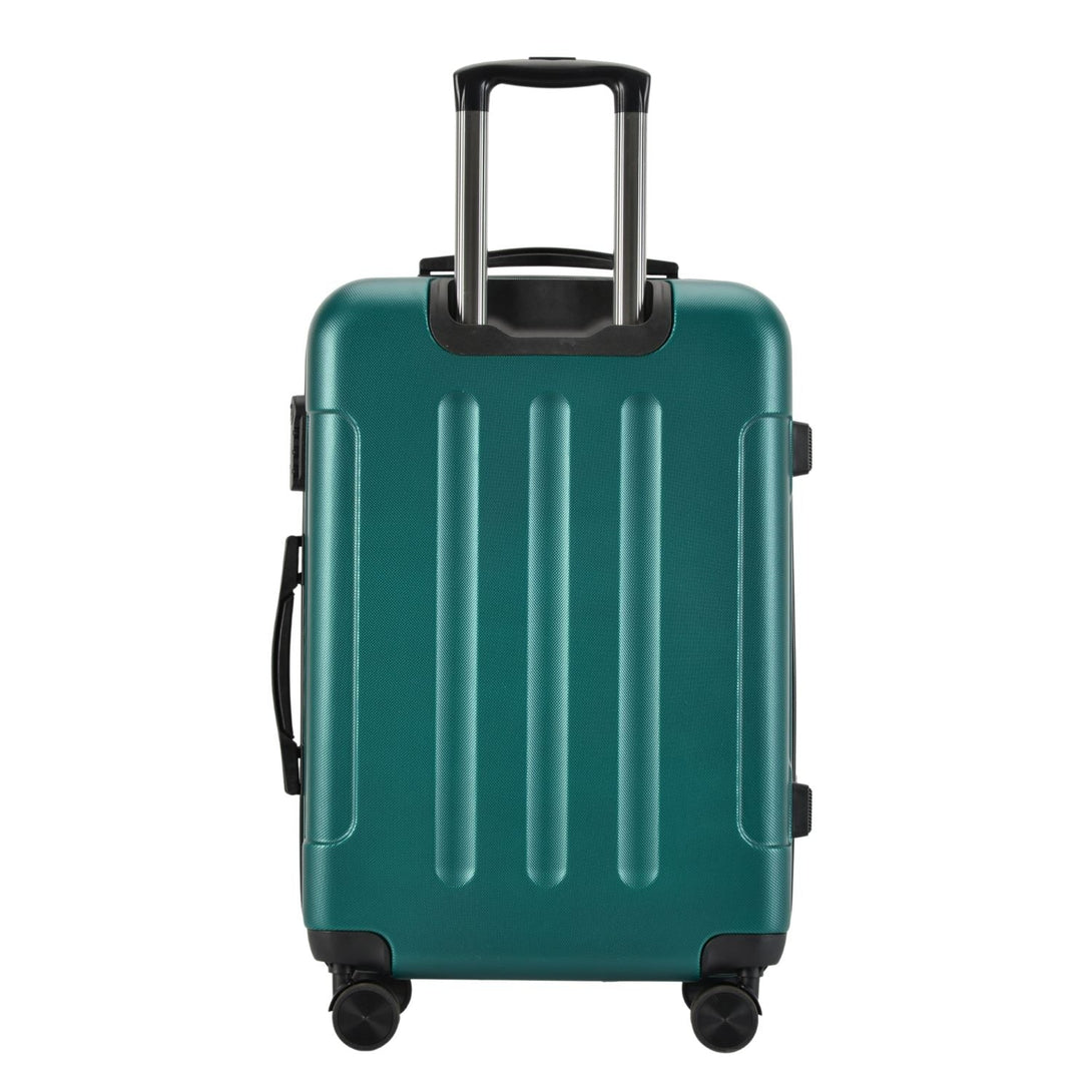 BONTOUR VERTICAL Stredný kufor so 4 kolieskami 68x45x25cm zelená farba-Vashome.sk